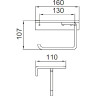 Держатель туалетной бумаги FRAP F306 F30603-19